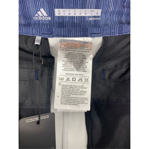 NWT adidas Women's Blue Golf Shorts size 6 - Picture 6 of 6